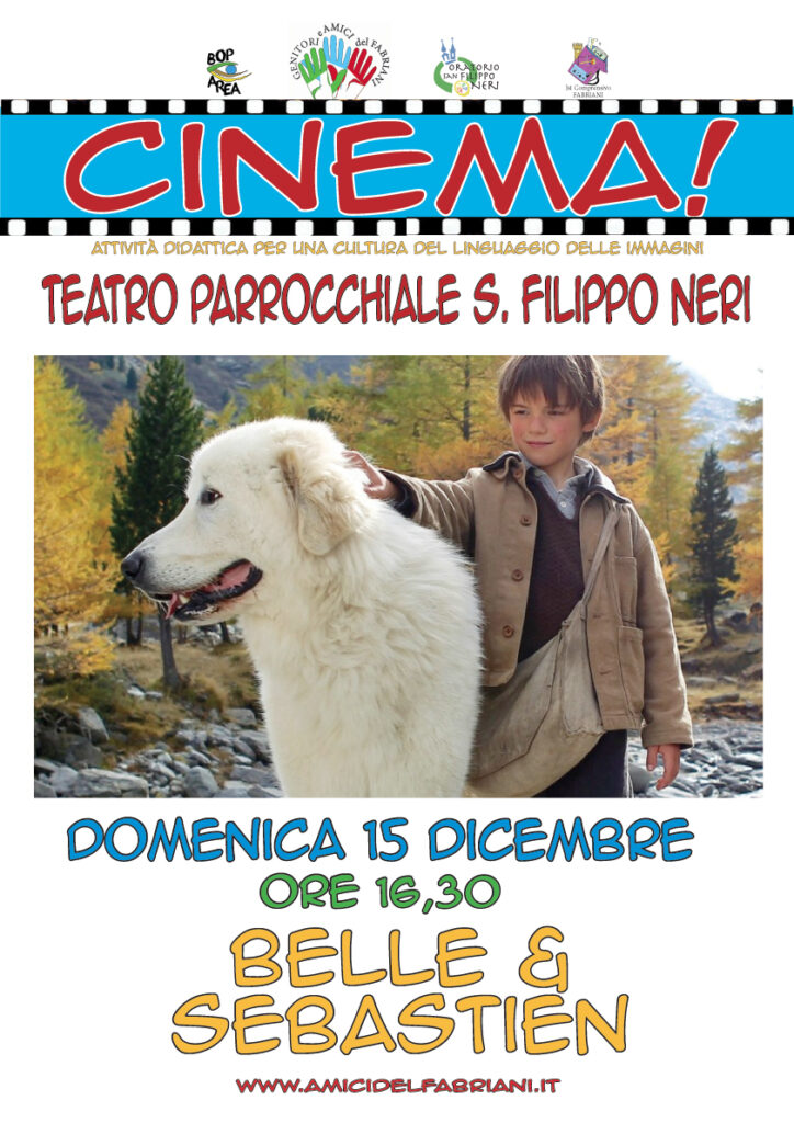 DOMENICA 15 DICEMBRE 2019 AL CINEMA CON IL FILM: BELLE E SEBASTIEN