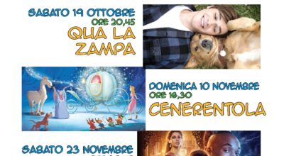 PROGRAMMA PROIEZIONI AL CINEMA  PERIODO OTTOBRE – DICEMBRE  2019 – A.S. 2019/2020